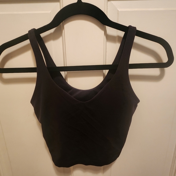 lululemon Align Tank in black.  Size 2 EUC. #W1CW4S - Picture 3 of 5